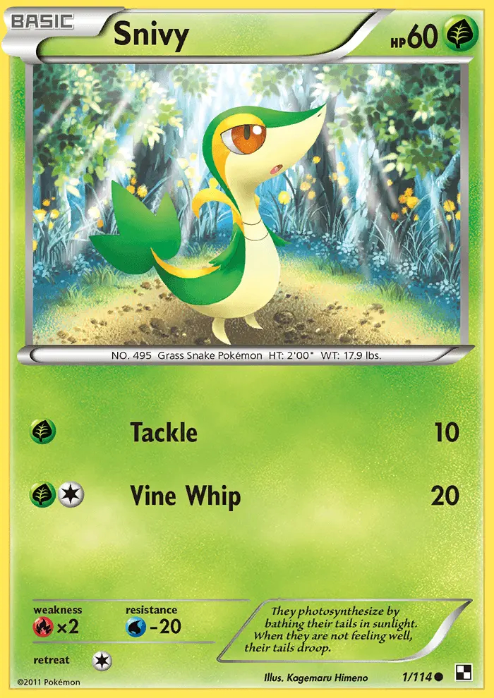 Image of the card Snivy