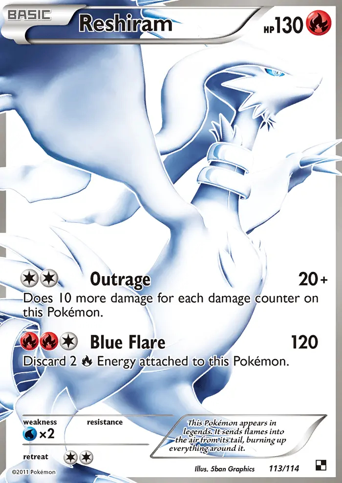 Image of the card Reshiram