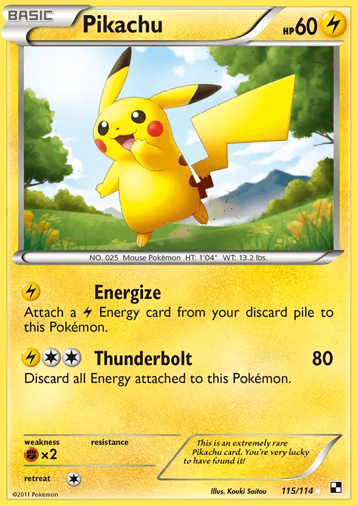 Image of the card Pikachu