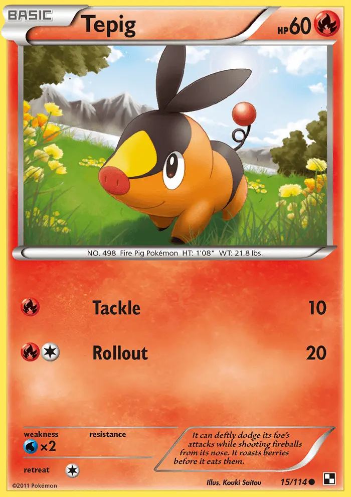 Image of the card Tepig