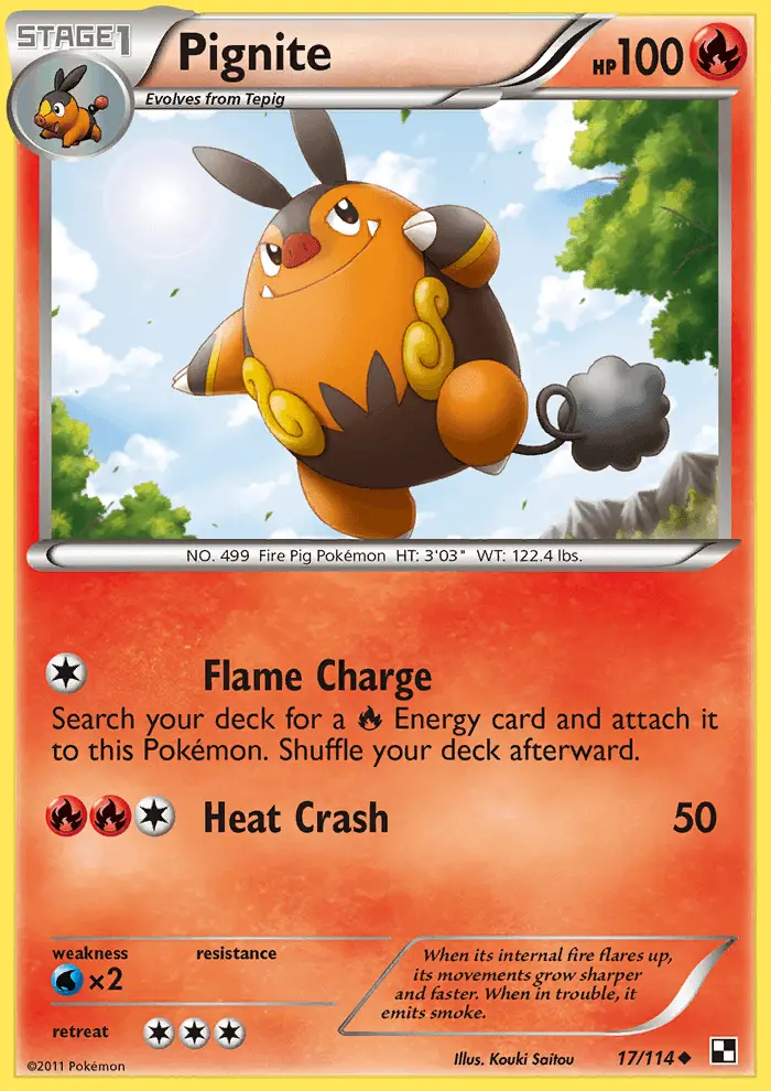 Image of the card Pignite