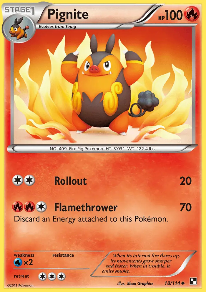 Image of the card Pignite