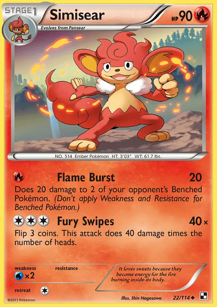 Image of the card Simisear