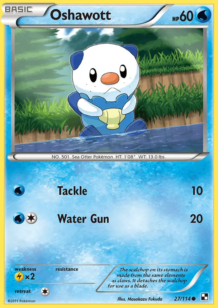 Image of the card Oshawott