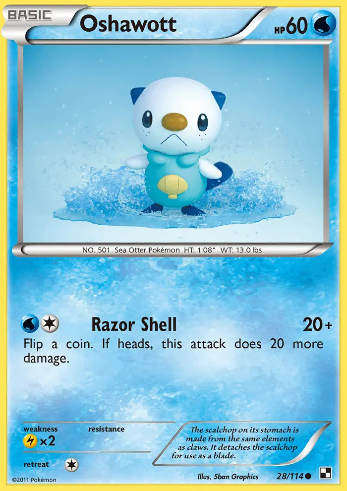 Image of the card Oshawott