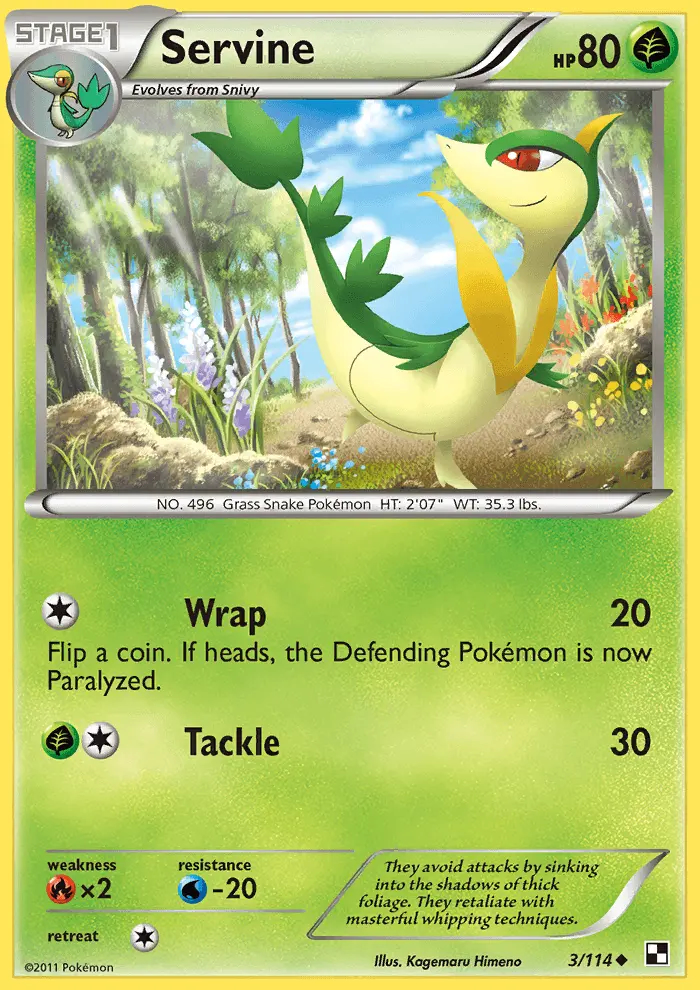 Image of the card Servine