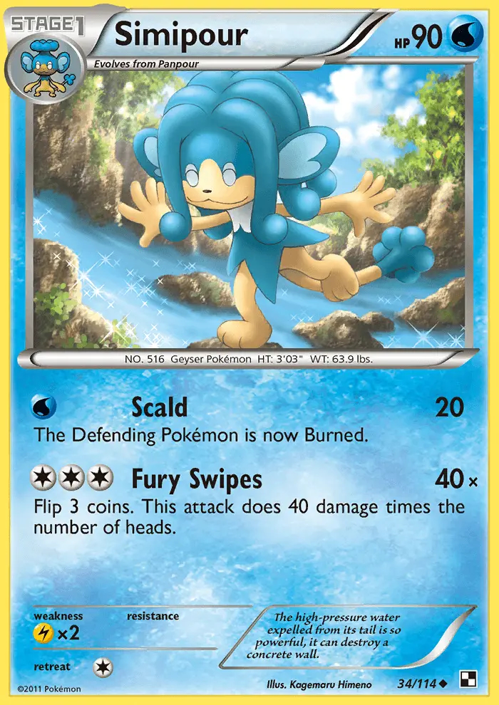 Image of the card Simipour