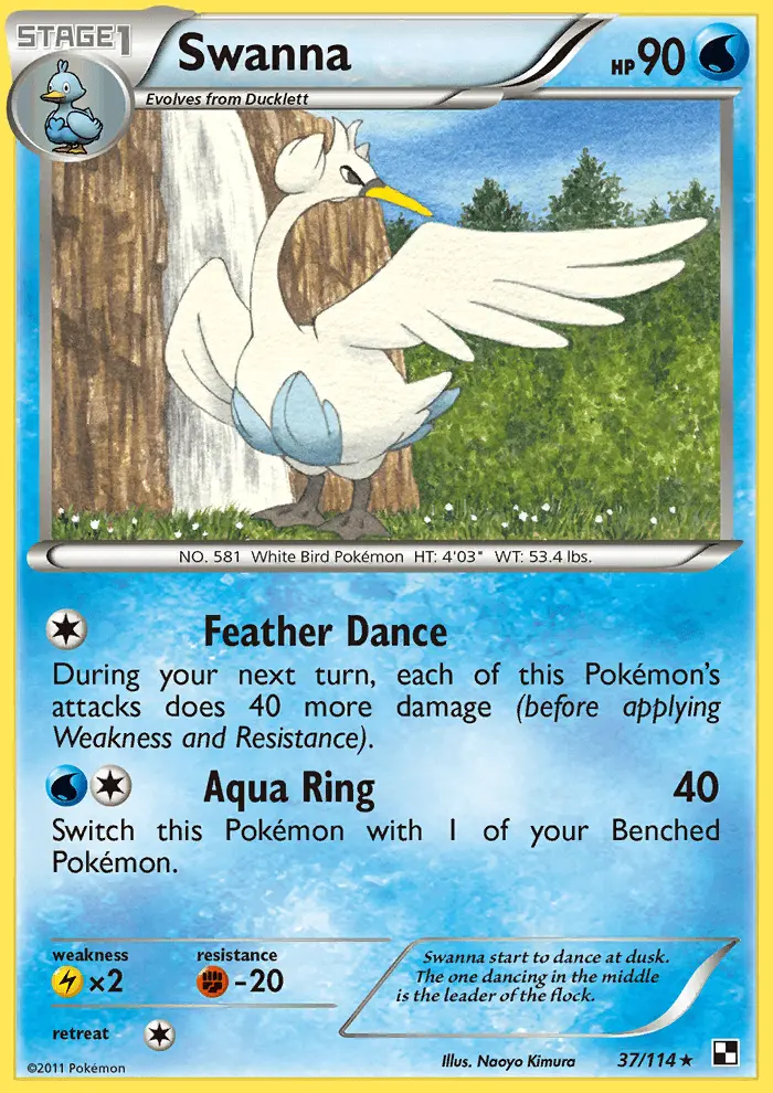 Image of the card Swanna