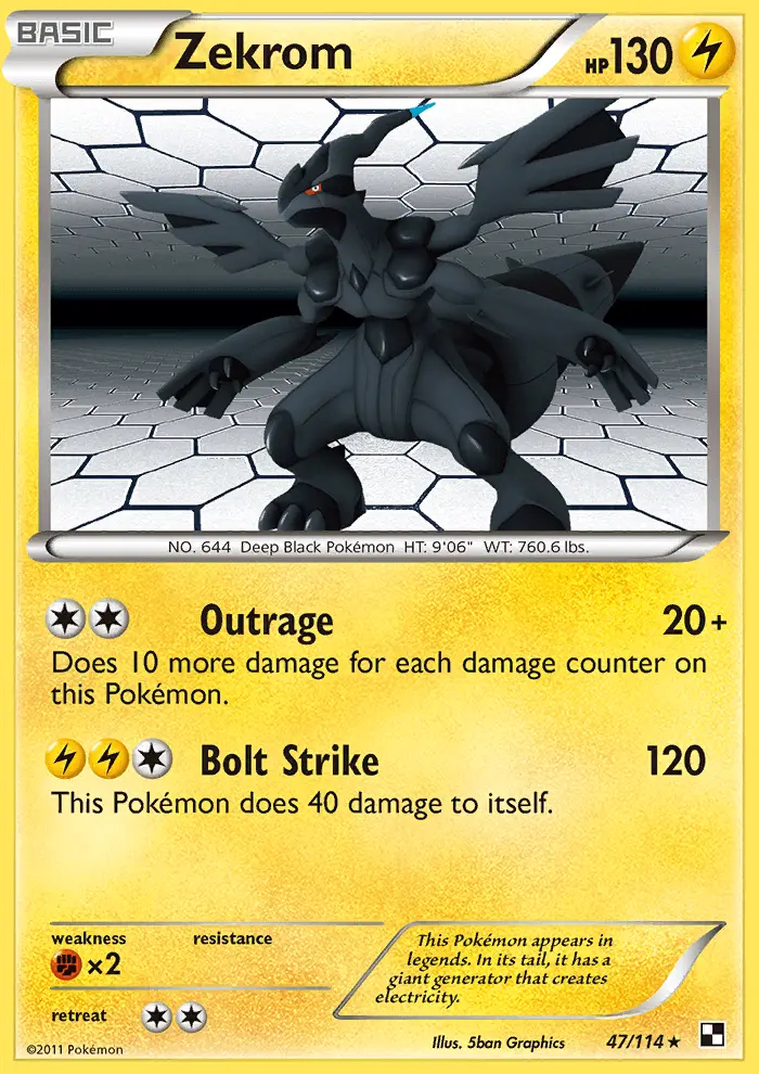 Image of the card Zekrom