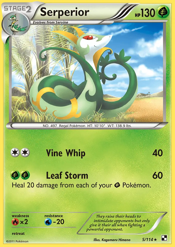 Image of the card Serperior
