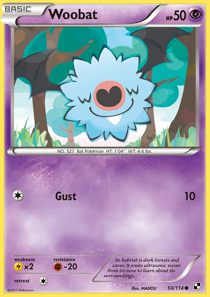Image of the card Woobat
