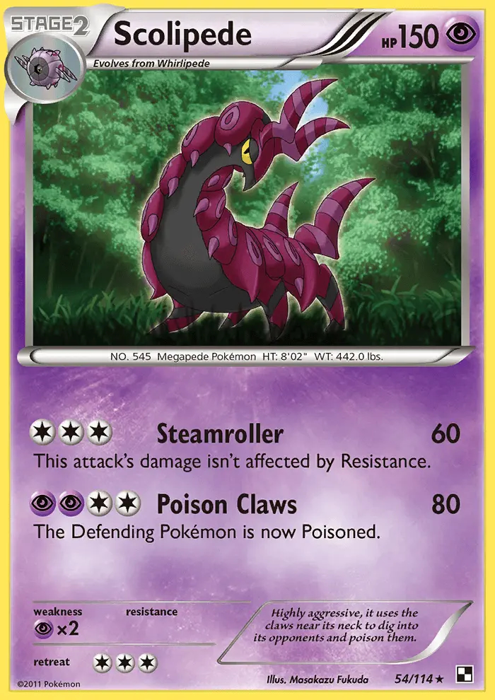 Image of the card Scolipede
