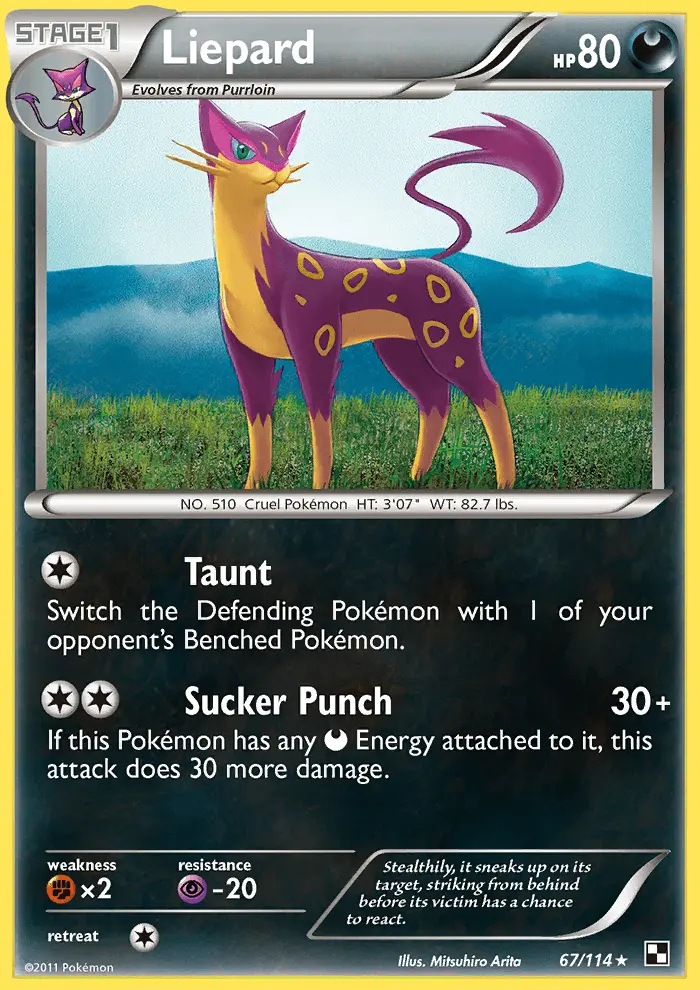 Image of the card Liepard