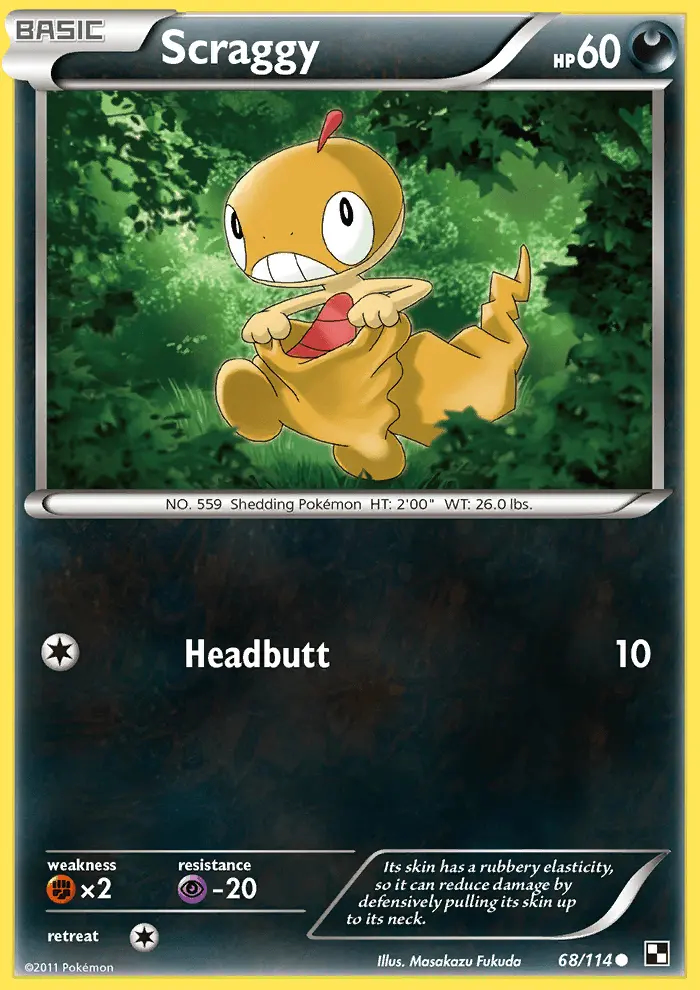 Image of the card Scraggy