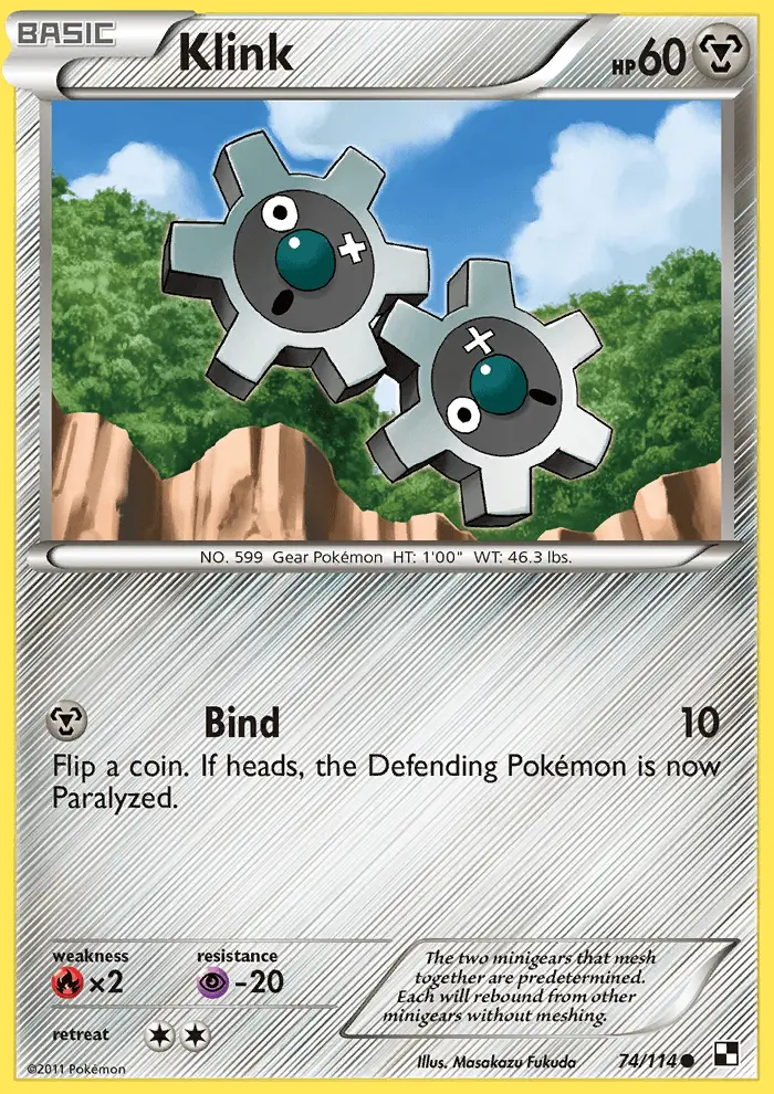 Image of the card Klink