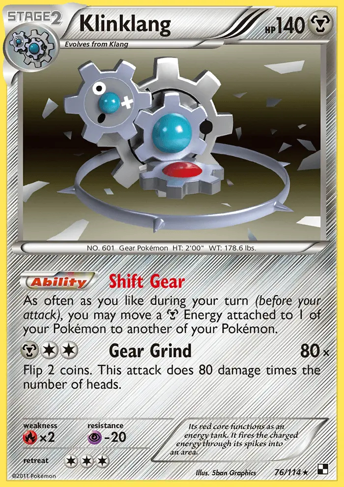 Image of the card Klinklang