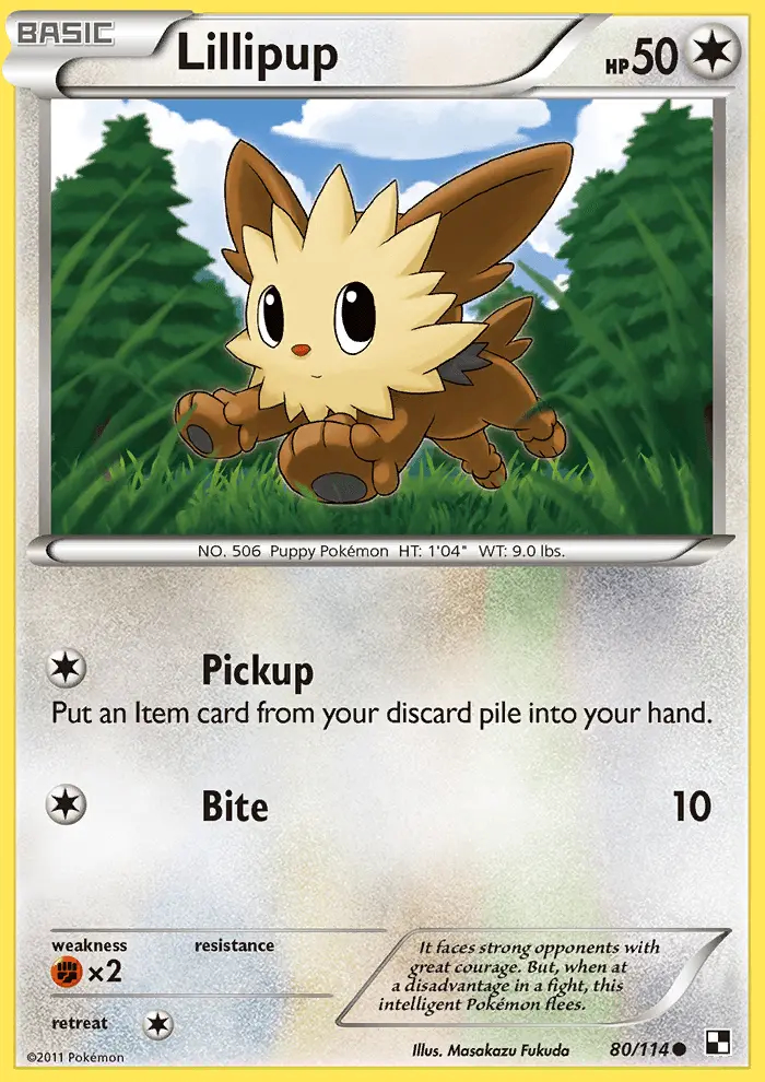 Image of the card Lillipup