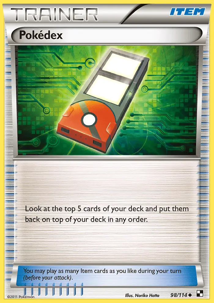 Image of the card Pokédex