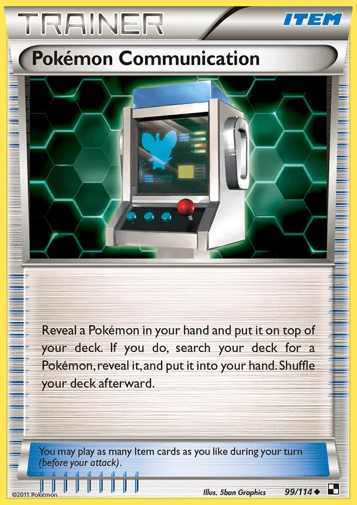 Image of the card Pokémon Communication