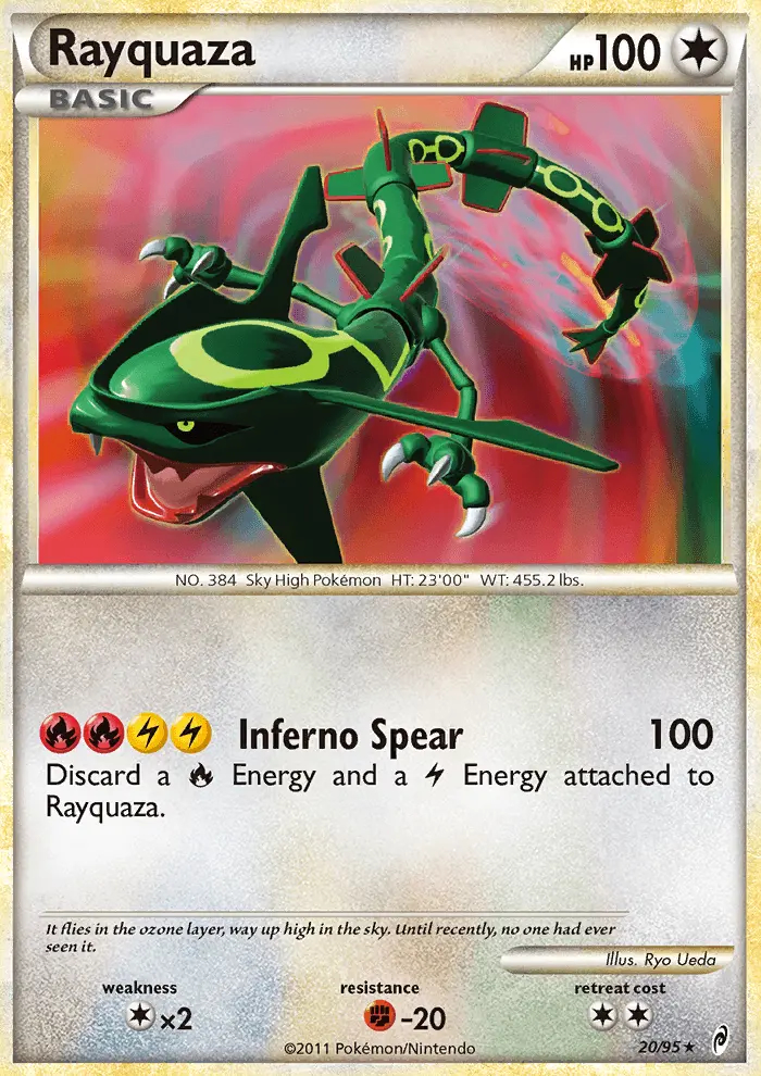 Image of the card Rayquaza