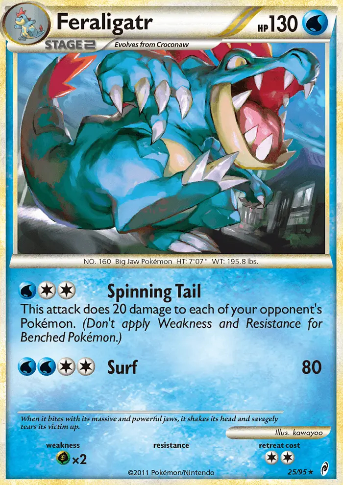Image of the card Feraligatr