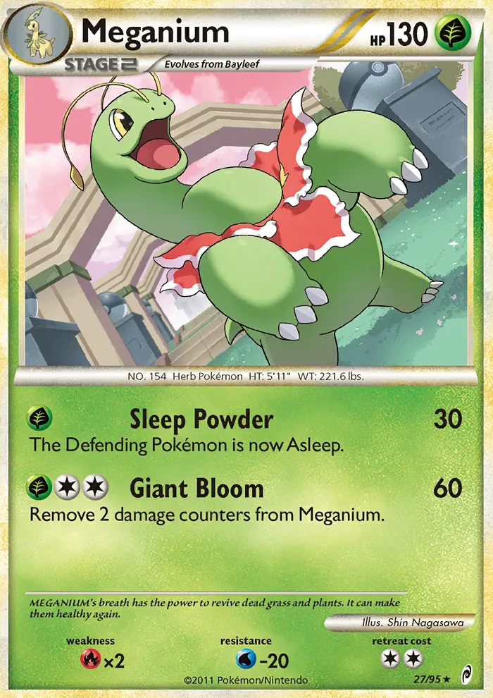 Image of the card Meganium