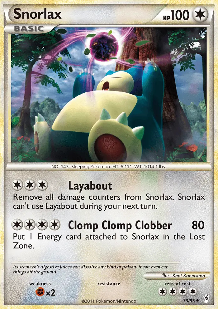 Image of the card Snorlax