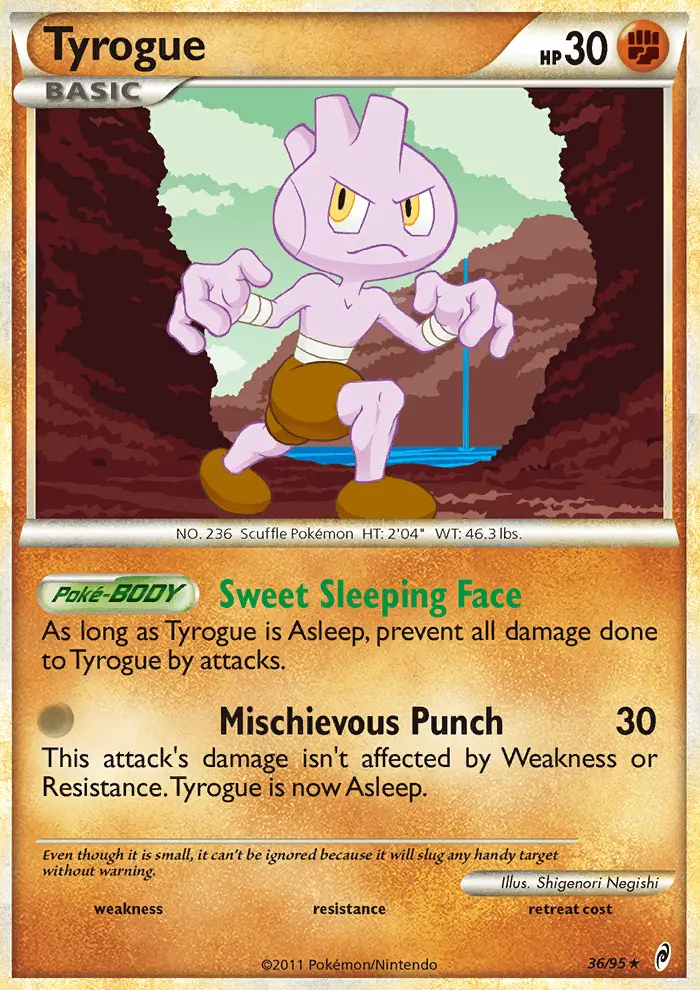 Image of the card Tyrogue