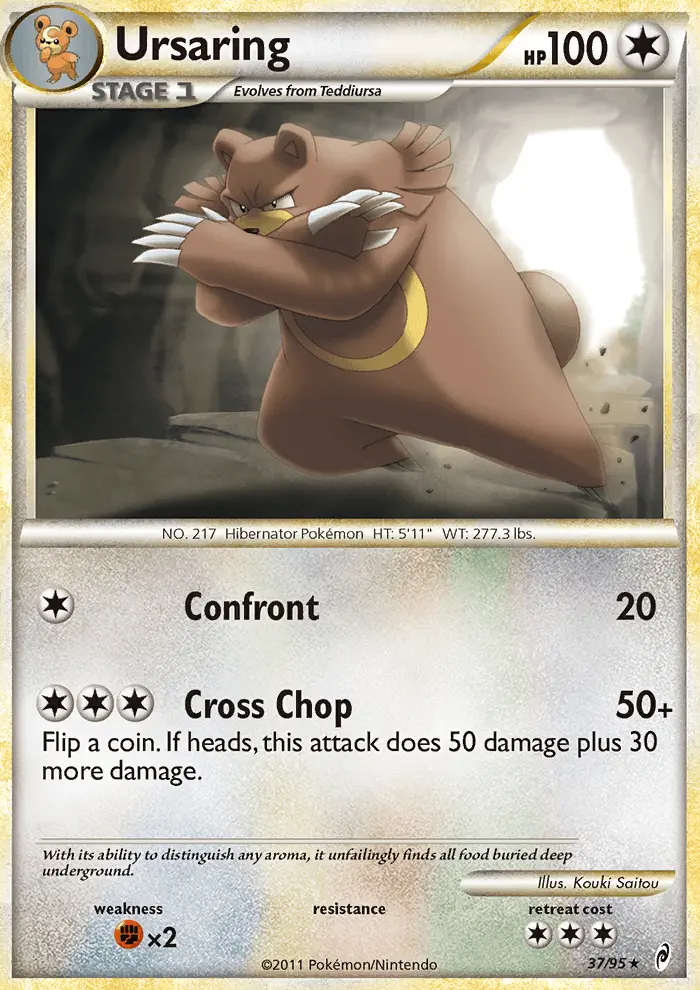 Image of the card Ursaring