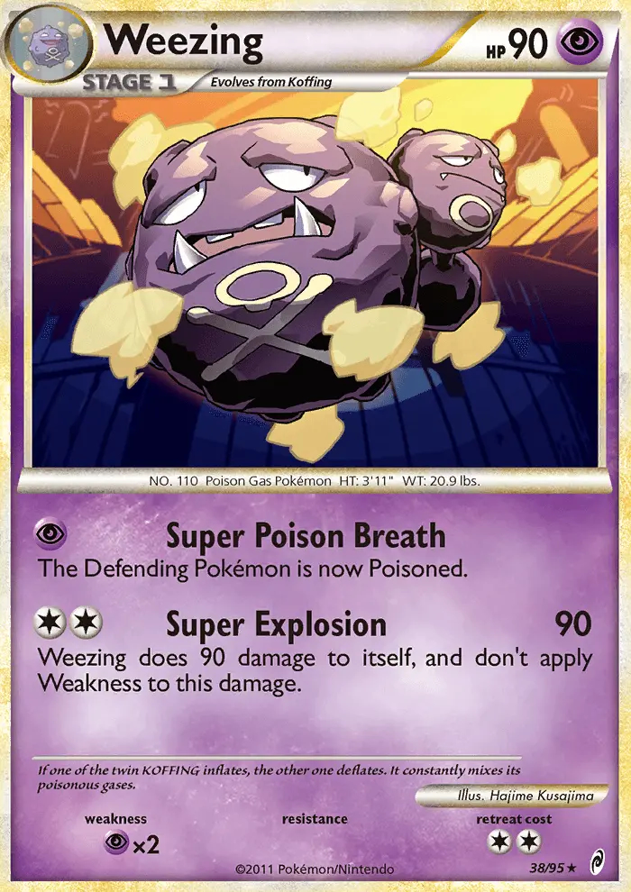 Image of the card Weezing