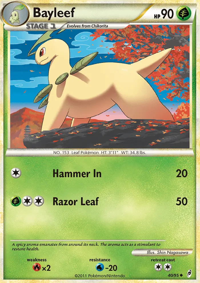 Image of the card Bayleef