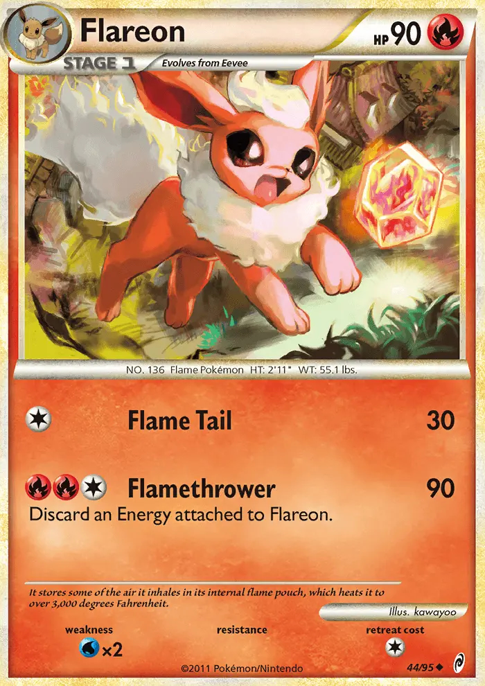 Image of the card Flareon