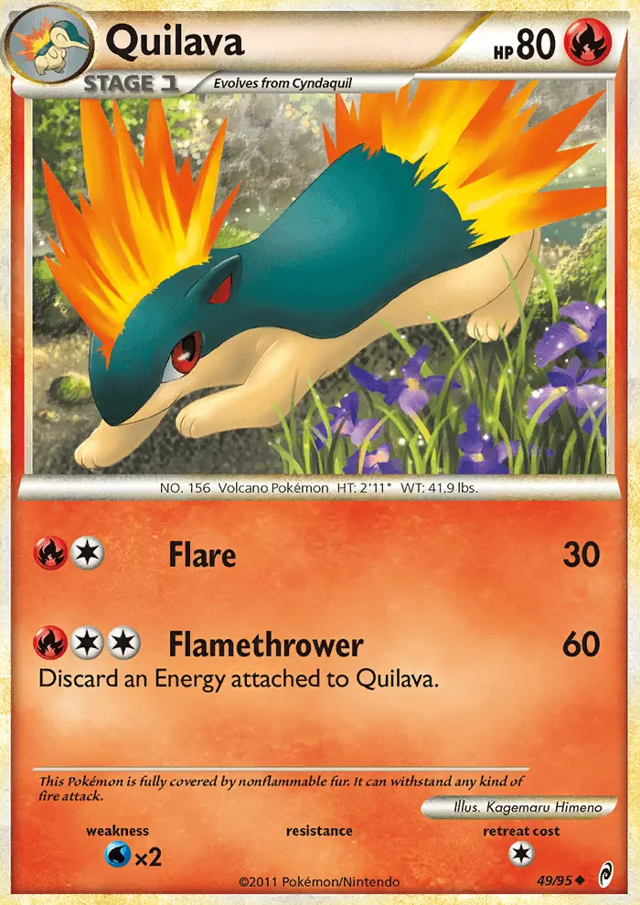 Image of the card Quilava