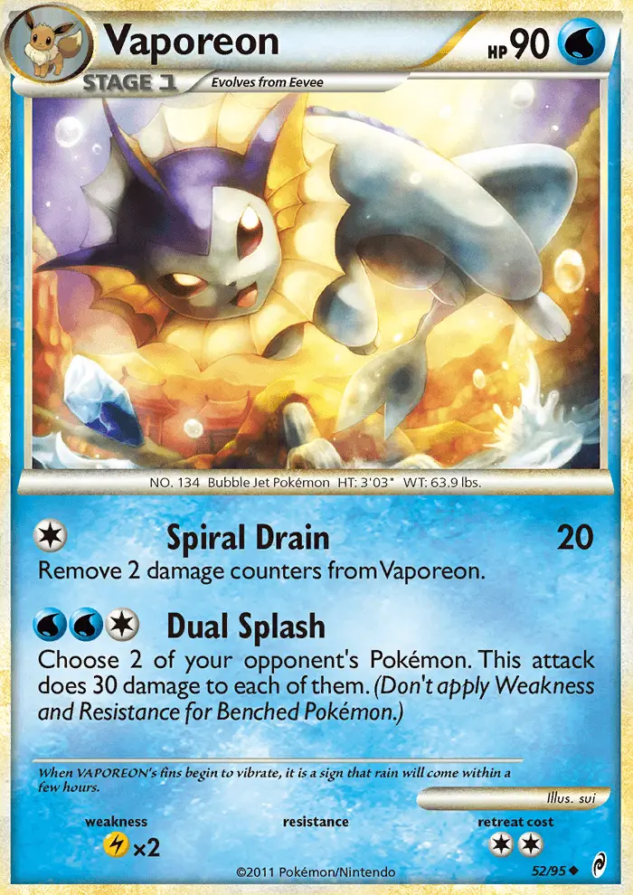 Image of the card Vaporeon