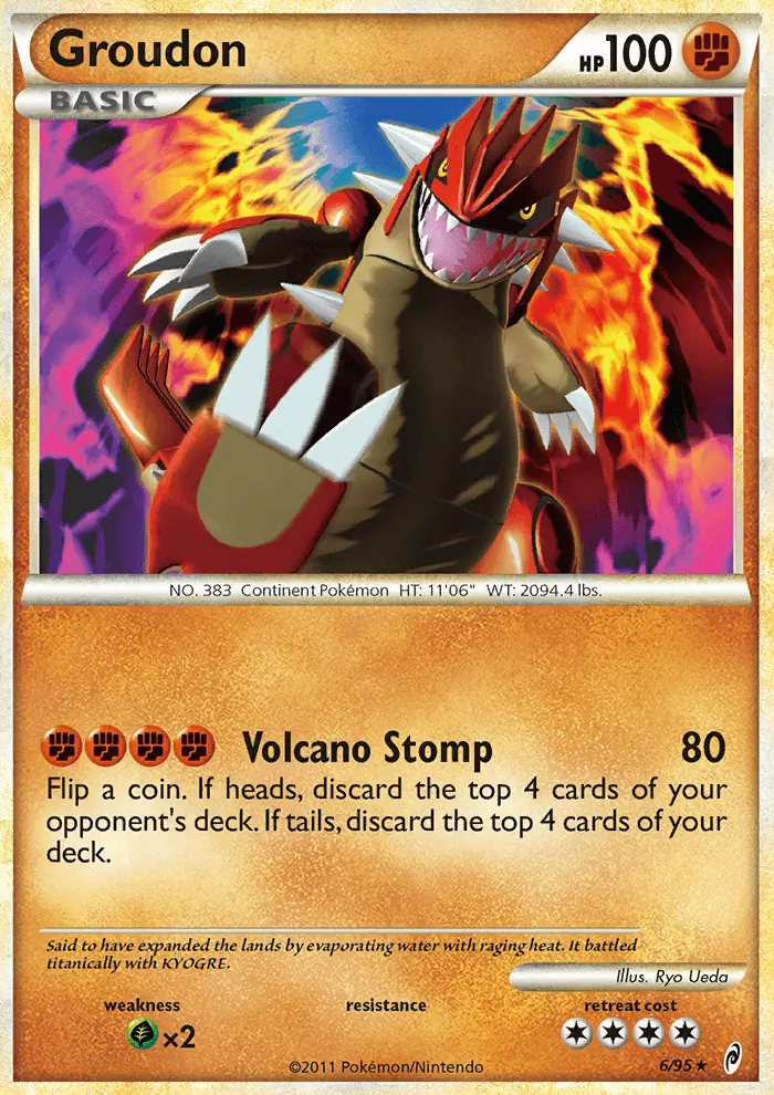 Image of the card Groudon