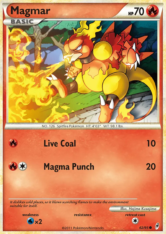 Image of the card Magmar