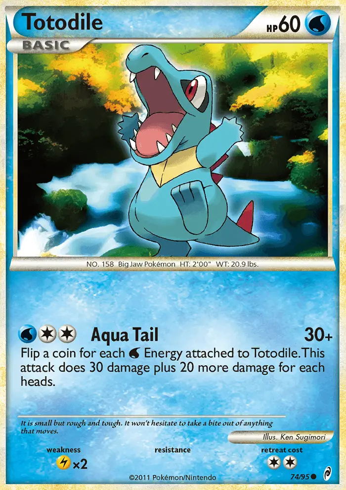 Image of the card Totodile