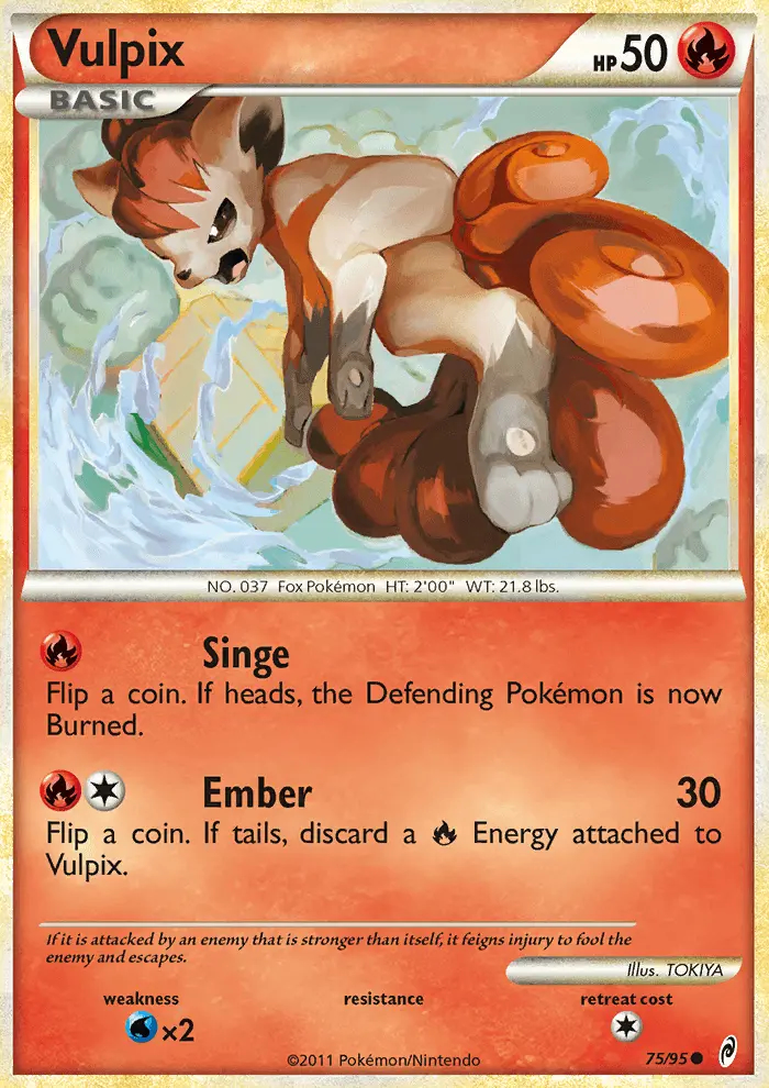 Image of the card Vulpix