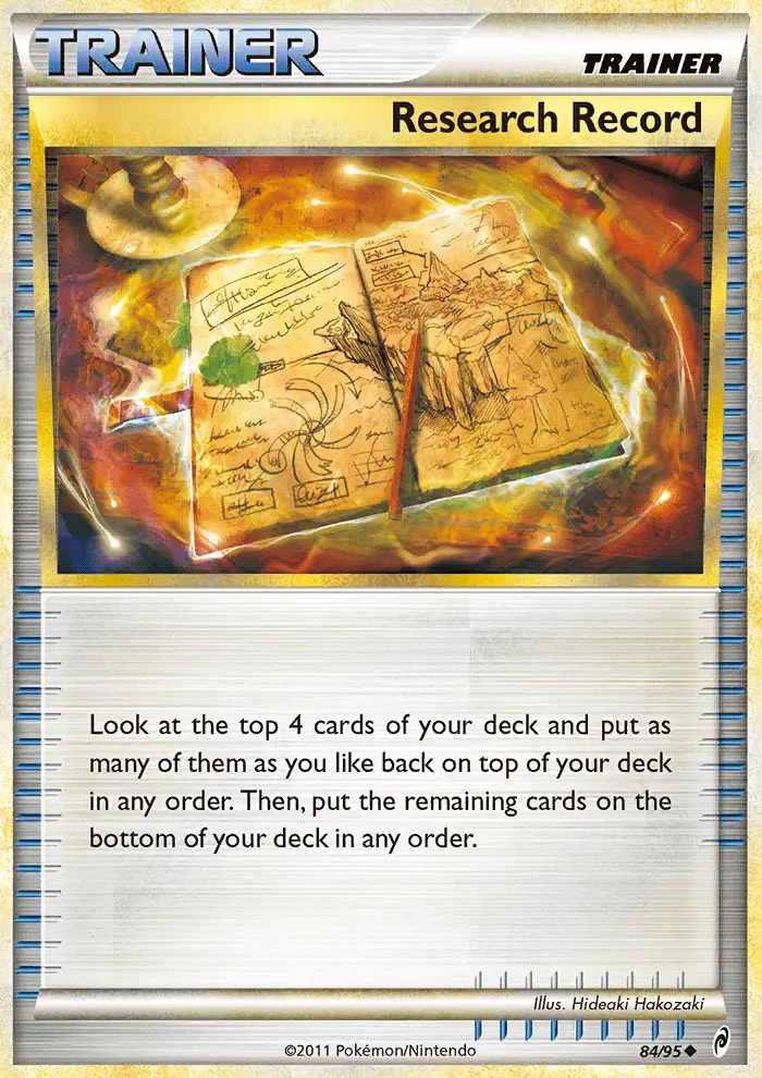 Image of the card Research Record