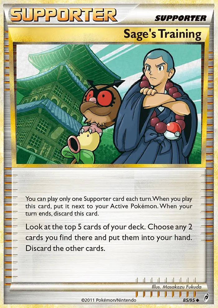Image of the card Sage's Training