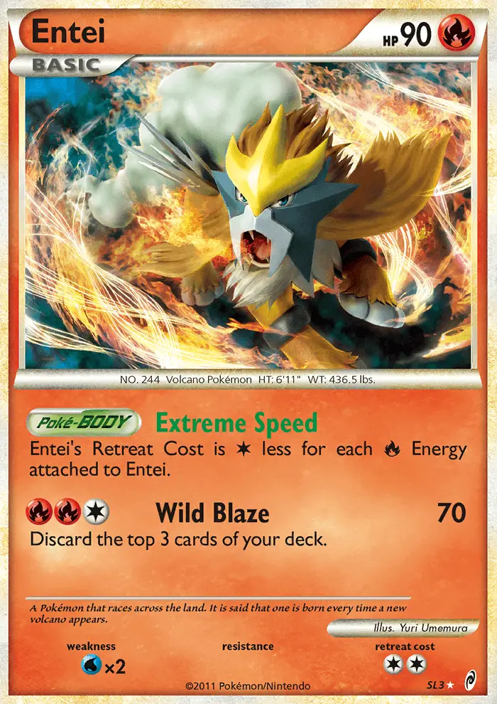 Image of the card Entei