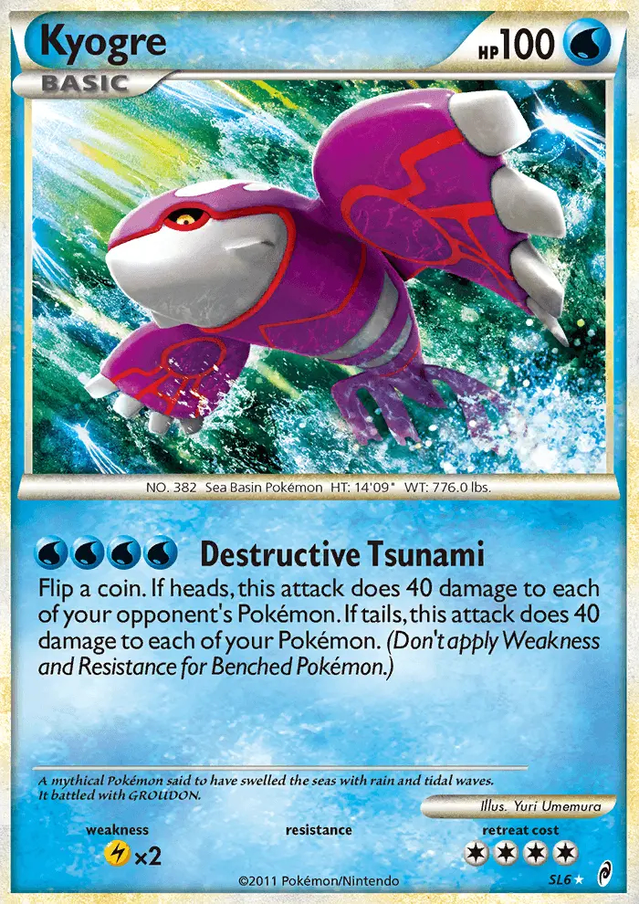 Image of the card Kyogre