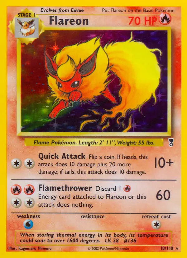 Image of the card Flareon