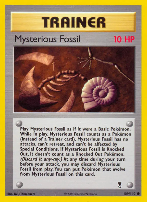 Image of the card Mysterious Fossil