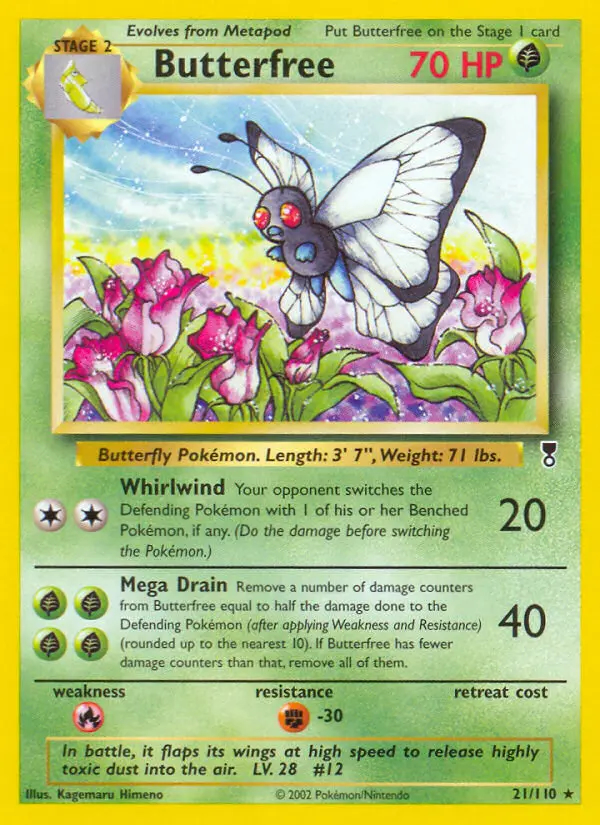 Image of the card Butterfree