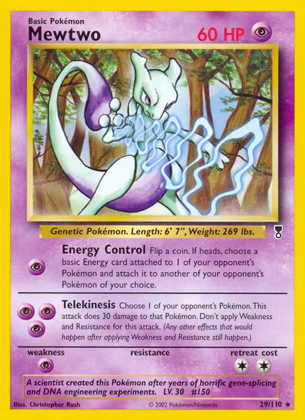 Image of the card Mewtwo