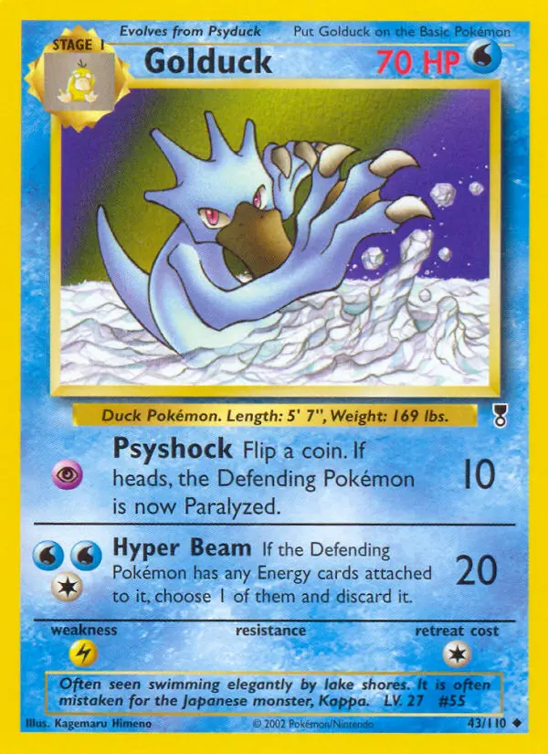 Image of the card Golduck