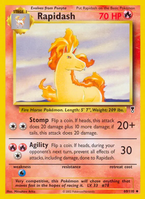 Image of the card Rapidash