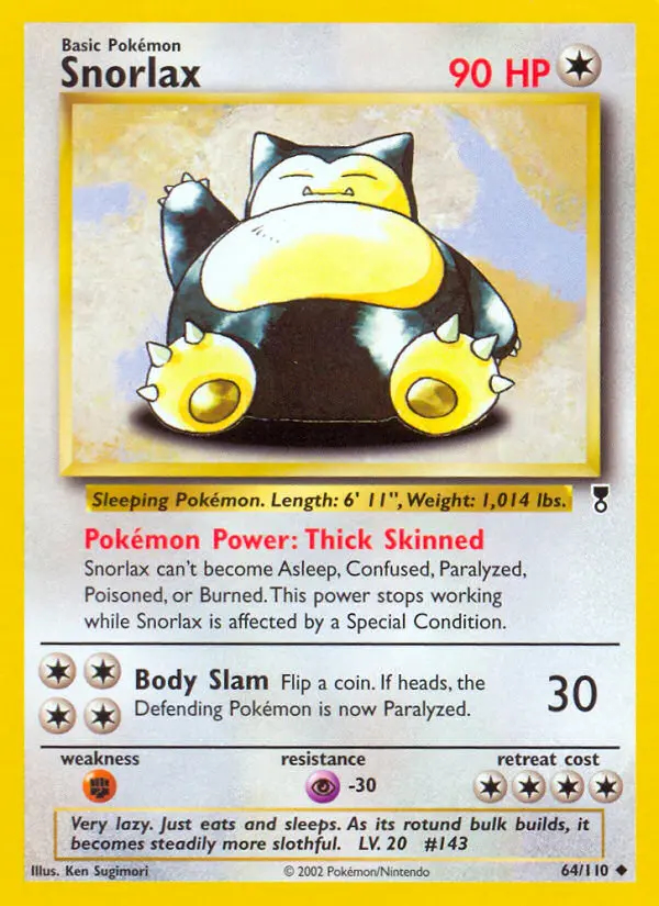 Image of the card Snorlax