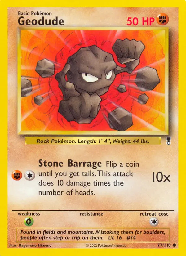 Image of the card Geodude